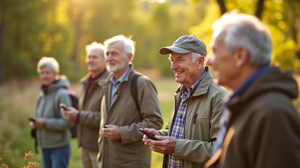 Senioru grupa āra aktivitātēs