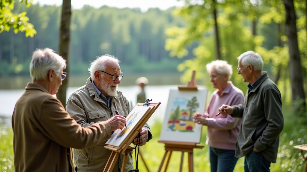 Plein air skicēšana